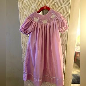 Jack & Jill smocked Easter dress